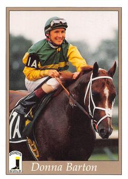 1996 Jockey Star Jockeys' Guild #49 Donna Barton Front